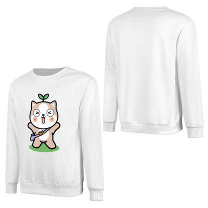 Front Patterned Long Sleeve TopStreetStyle Edition