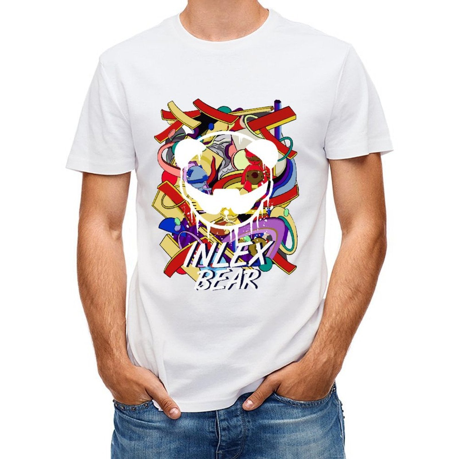 Inlex Bear T-shirtsHigh-Quality Heat-Transfer T-Shirt