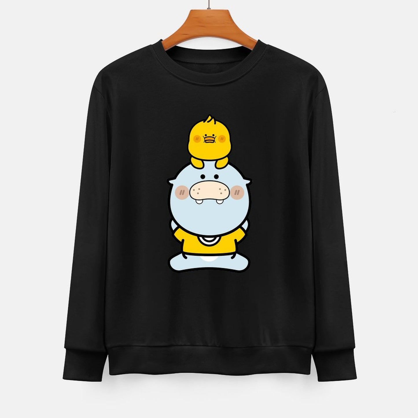  Front Patterned Long Sleeve TopSeamless Fresh