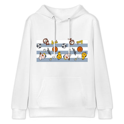 Clean Edges Printed Front Graphic Hoodies