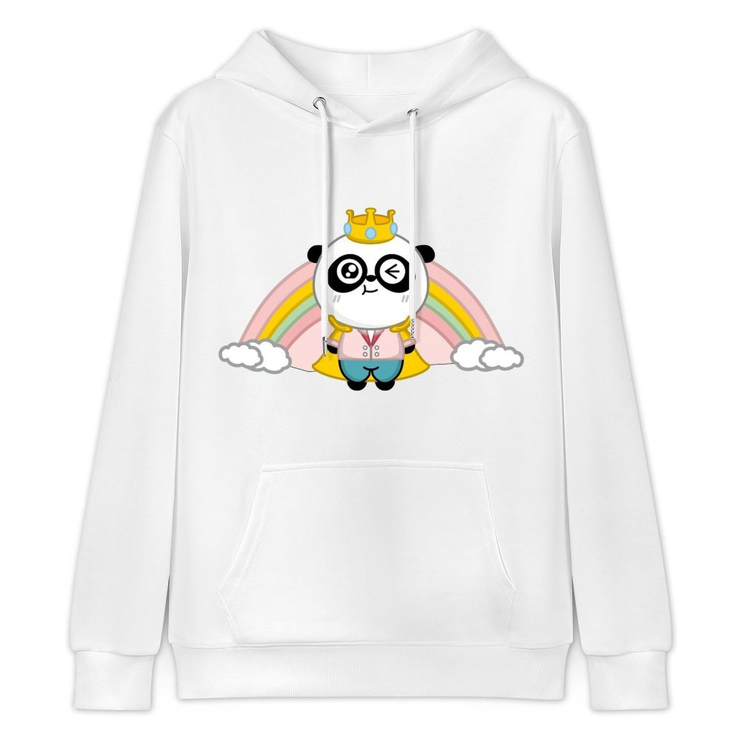 Front Graphic HoodiesClean Soft-Touch