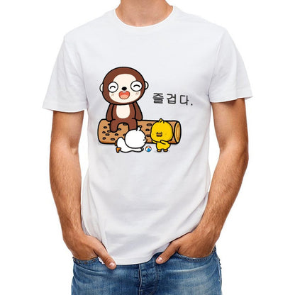 Basic Promotional Front Graphic T-shirt