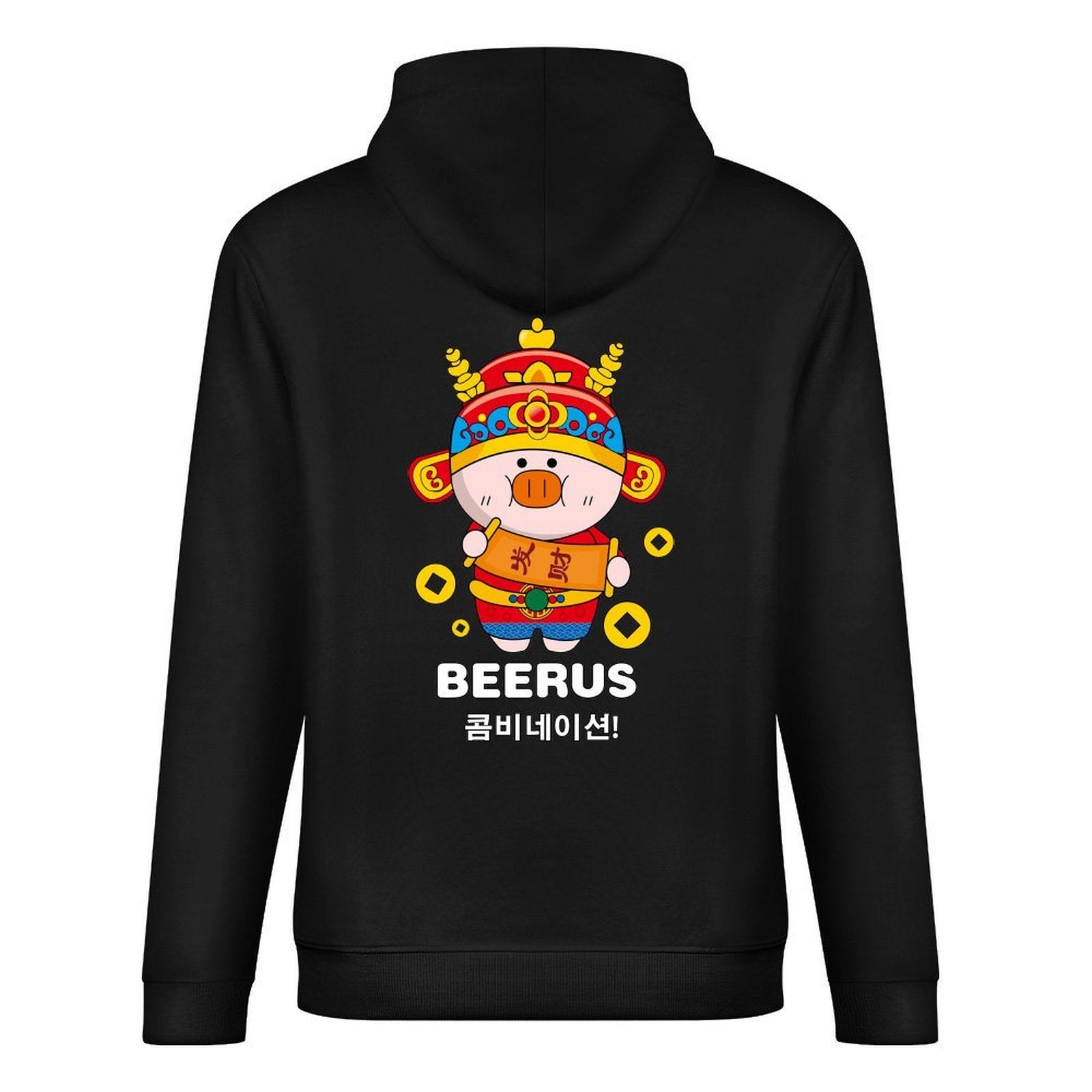 Inkmay Beerus Hoodie 250g crew neck  HoodieClassic Fit RecycledHoodie