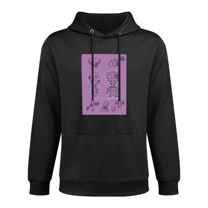 IPIB 250g Hooded Pocket Sweatshirt Front GraphicMen's Hooded  Sweatshirt6000008-7