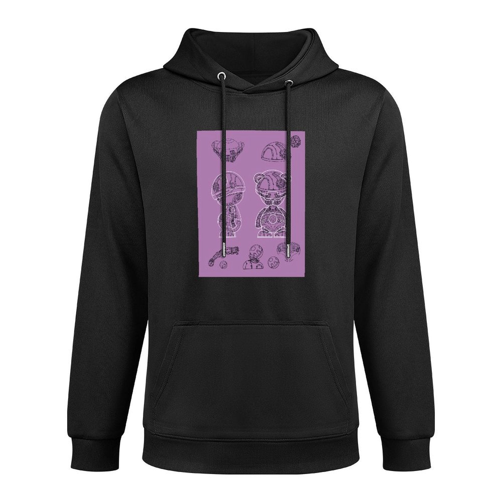 Hoodie Front PatternFade-Resistant Neat