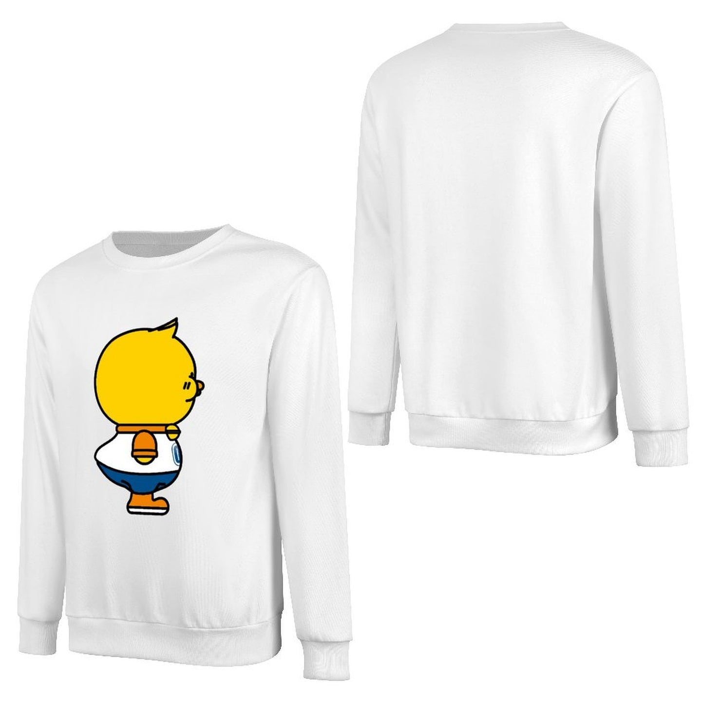 Front Patterned Long Sleeve TopEverydaySeries Printed