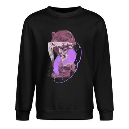 IPIB 250g Crew Neck Long Sleeve Sweatshirt Front GraphicCrew Neck Long Sleeve Sweatshirt6000019-1