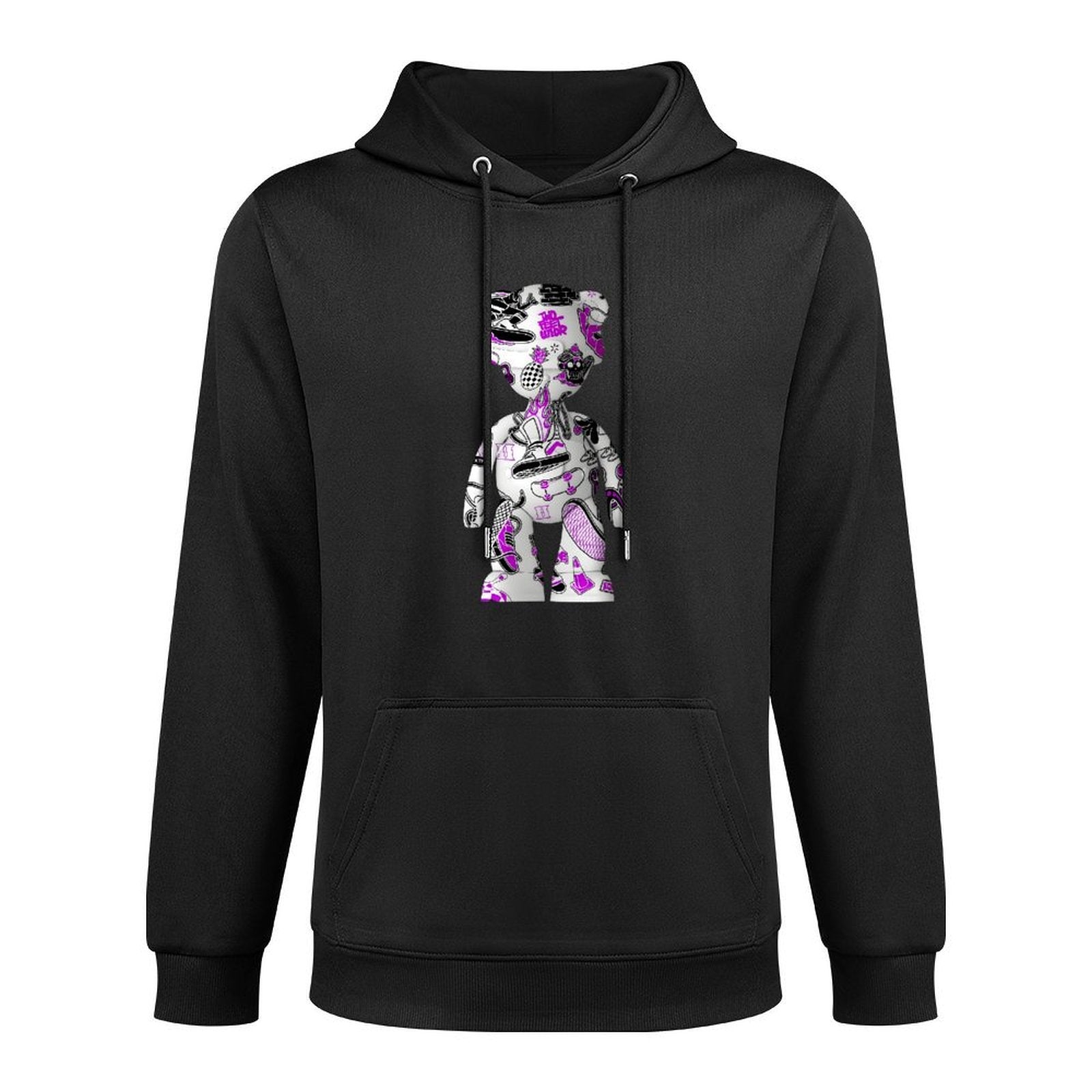 Hoodie Front PatternEverydayTee Batch-Printed