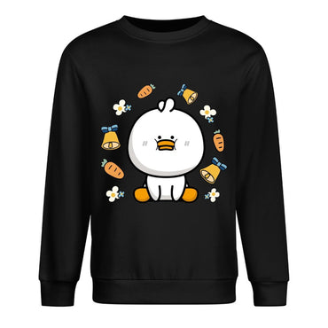 Front Patterned Long Sleeve TopColorfast Unisex