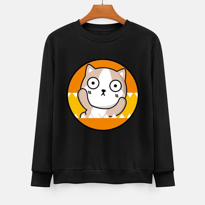 Front Patterned Long Sleeve TopBreathable Eco-Conscious