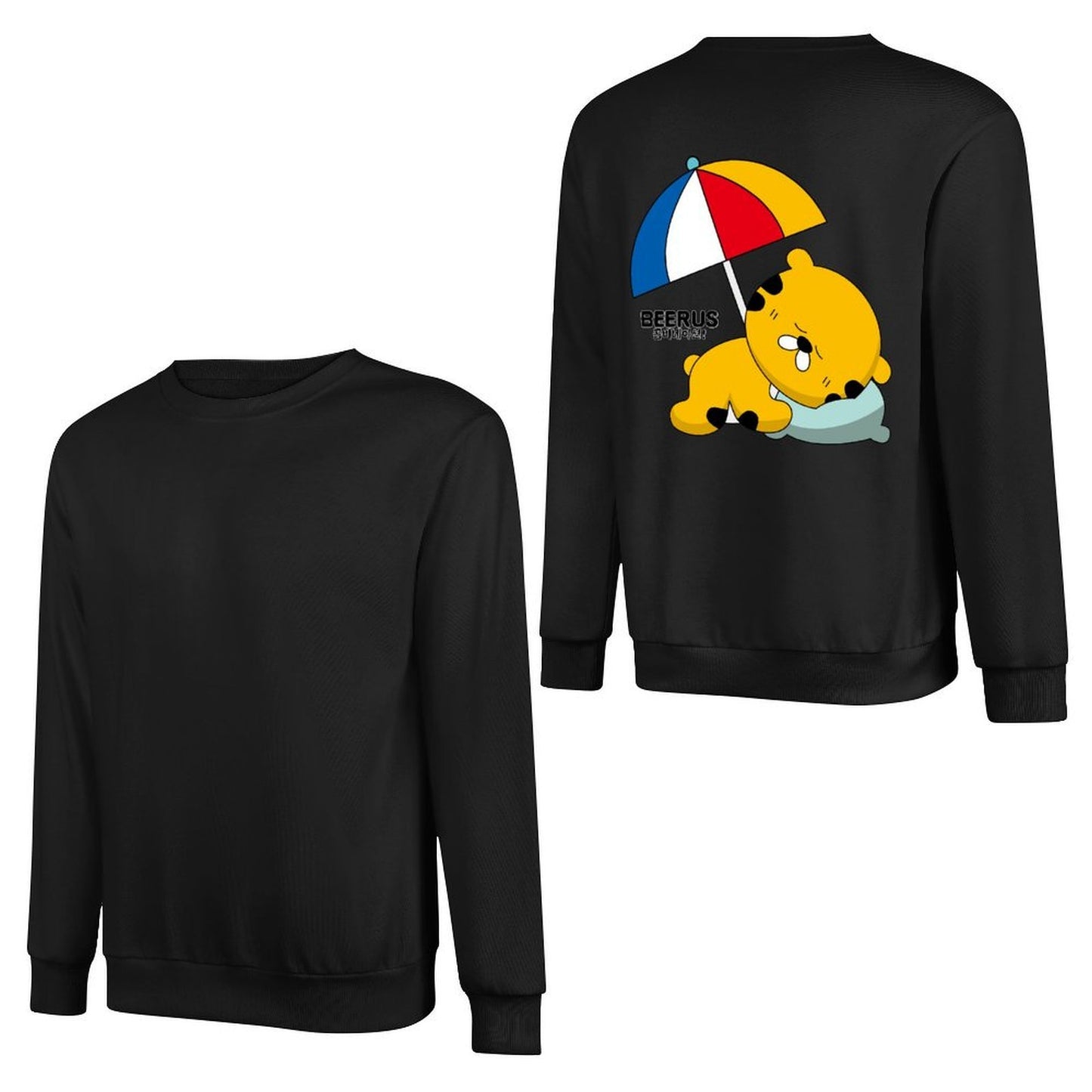 Crew Neck Long Sleeve Sweatshirt 4000612