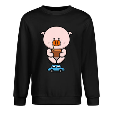 Front Patterned Long Sleeve TopAllDay Retro