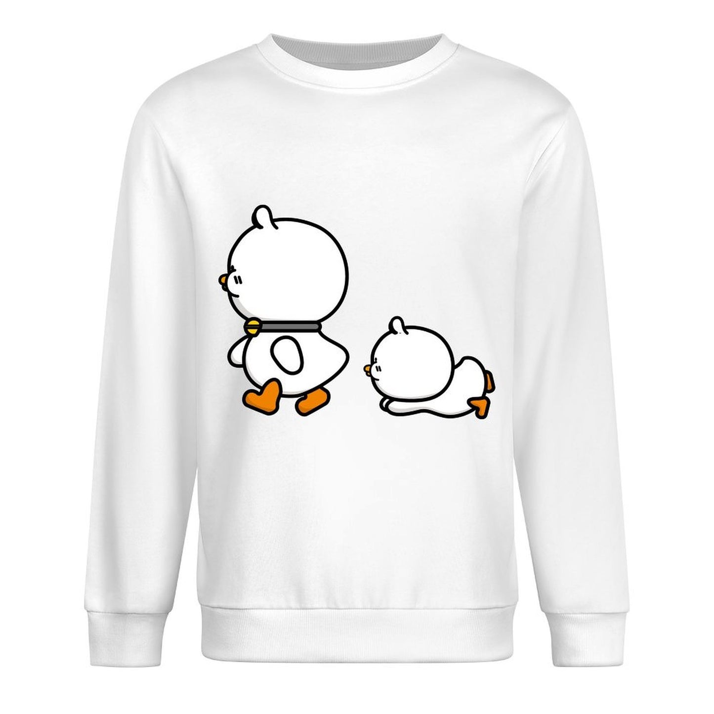 Front Patterned Long Sleeve TopSoft Sleek