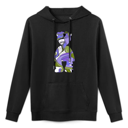 Hoodie Front PatternPureStyle Batch-Printed