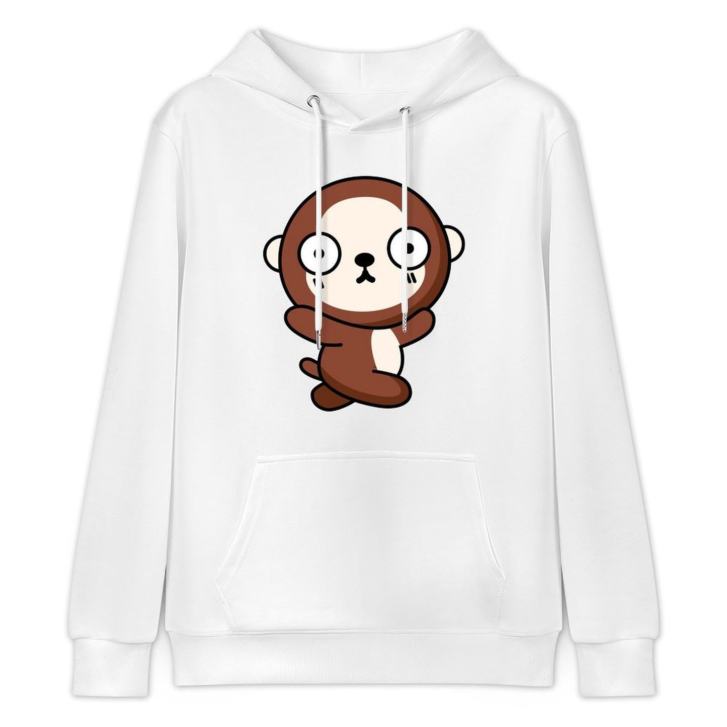 Casual Oversized Front Graphic Hoodies