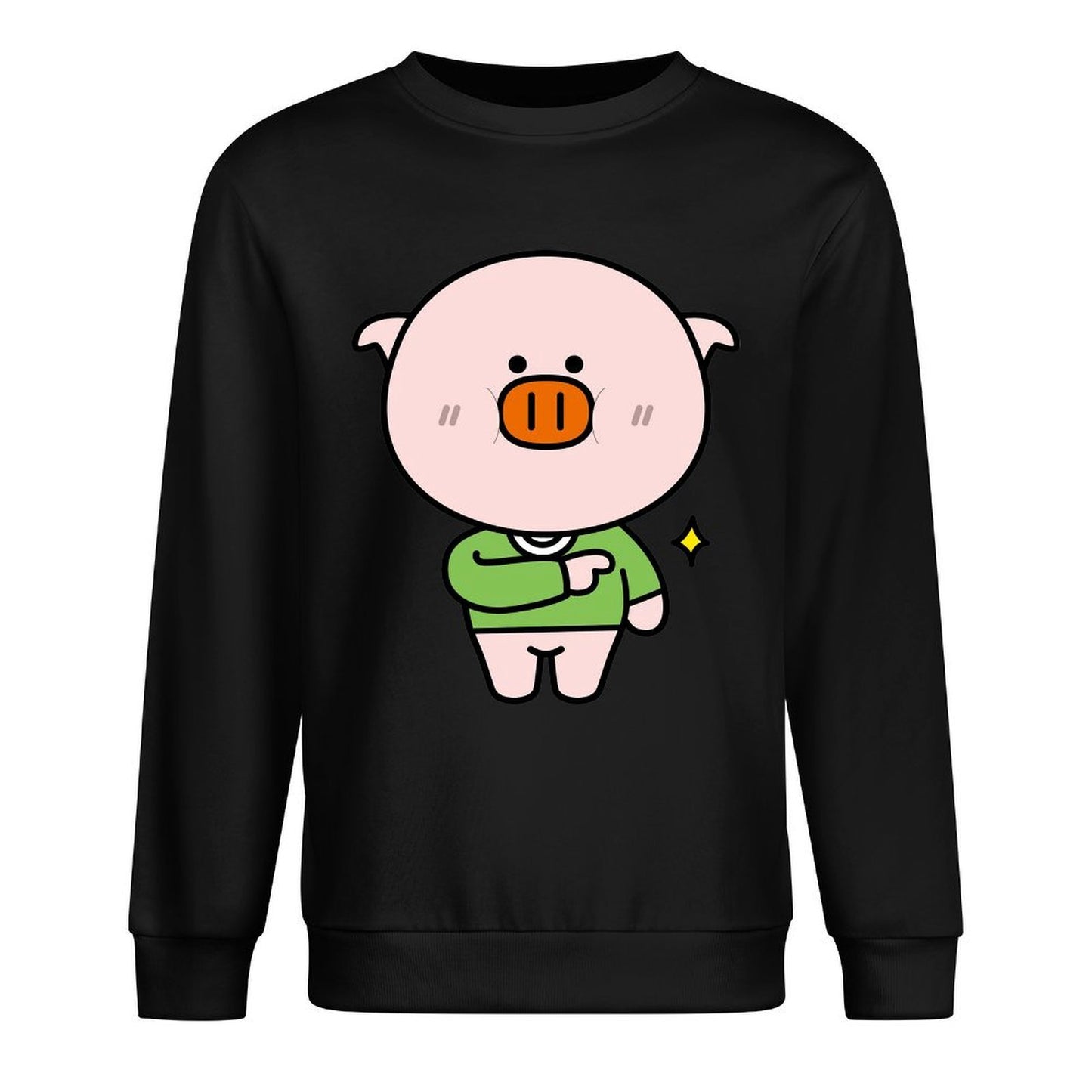 Front Patterned Long Sleeve TopEverydayWear Regular