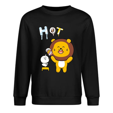 IPBR 250g Crew Neck Long Sleeve Sweatshirt Front GraphicCrew Neck Long Sleeve Sweatshirt4001501