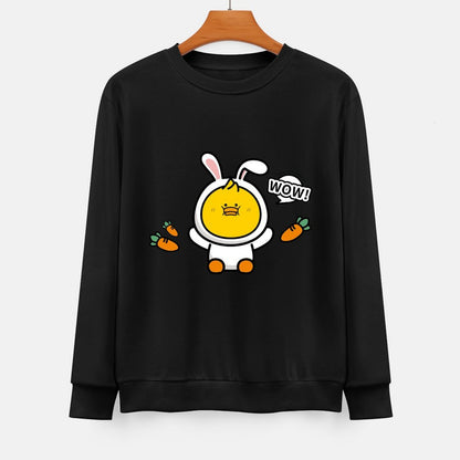  Front Patterned Long Sleeve TopDurable PureStyle