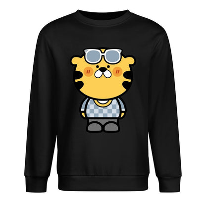 Front Patterned Long Sleeve TopReliable ActiveStyle