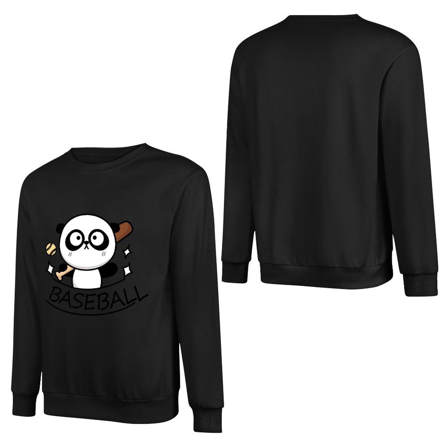 Front Patterned Long Sleeve TopSoft-Touch Classic Fit