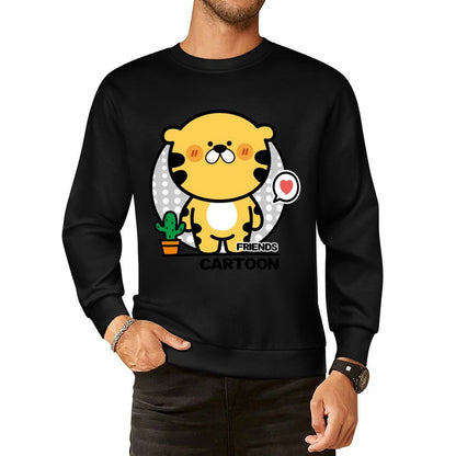 Front Patterned Long Sleeve TopSmooth CleanCut