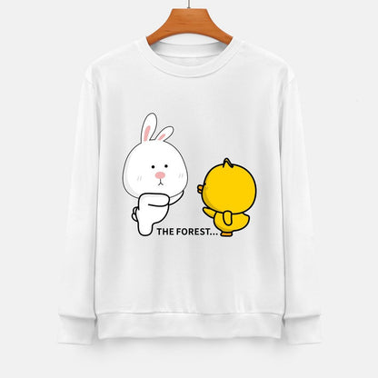 Front Patterned Long Sleeve TopCasual Wrinkle-Free