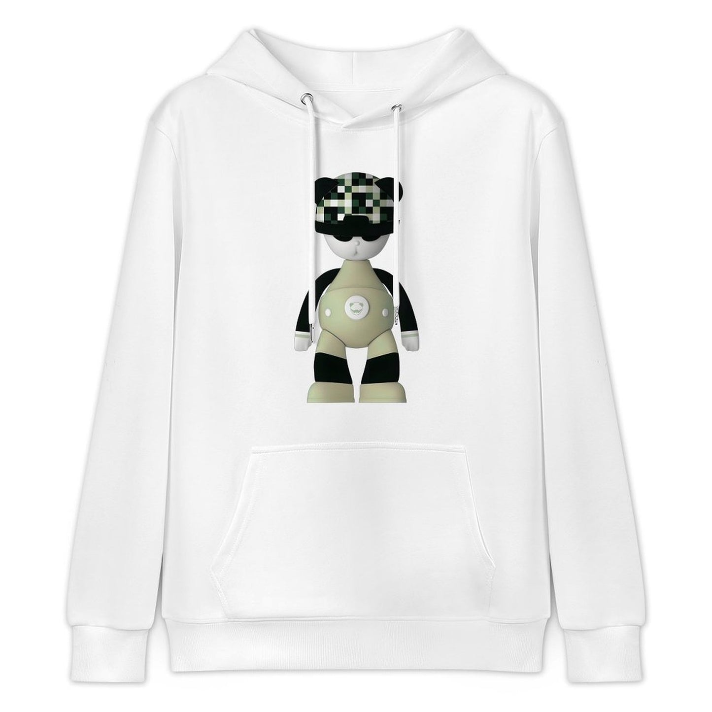 Hoodie Front PatternPrint-Ready ActiveWear