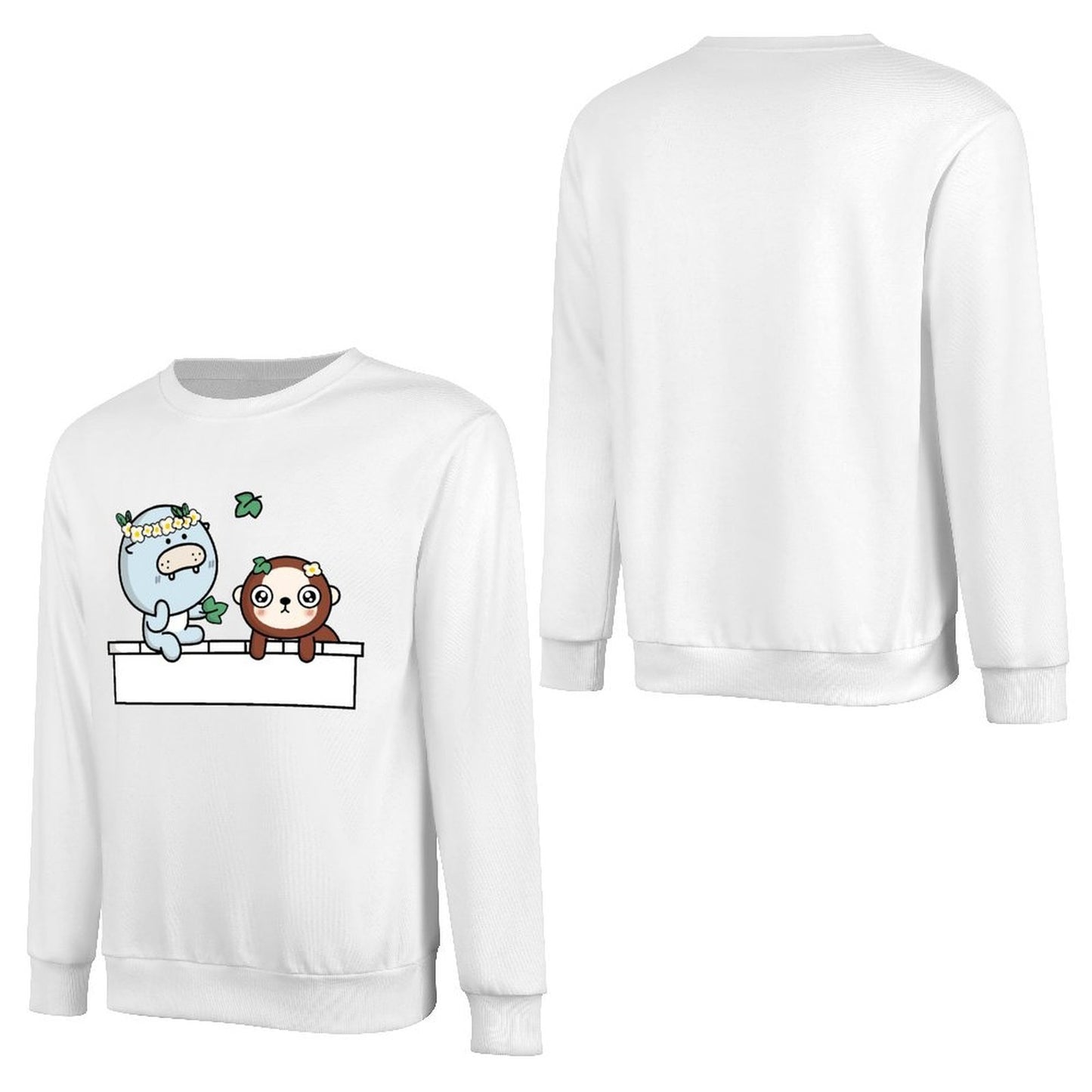 Front Patterned Long Sleeve TopEverydaySeries PremiumSeries