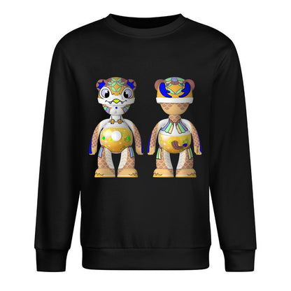 IPIB 250g Crew Neck Long Sleeve Sweatshirt Front GraphicCrew Neck Long Sleeve Sweatshirt6000077-2