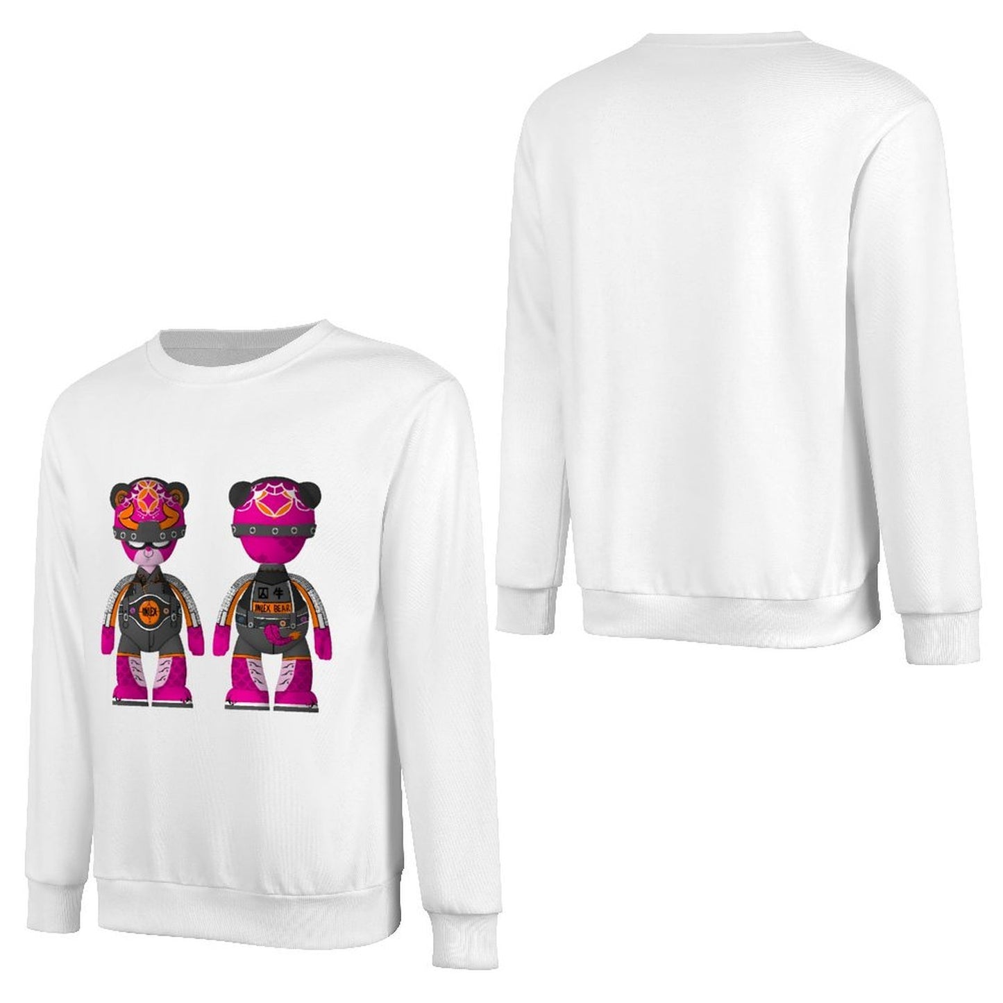 Long Sleeve With Front PatternCotton Minimalist