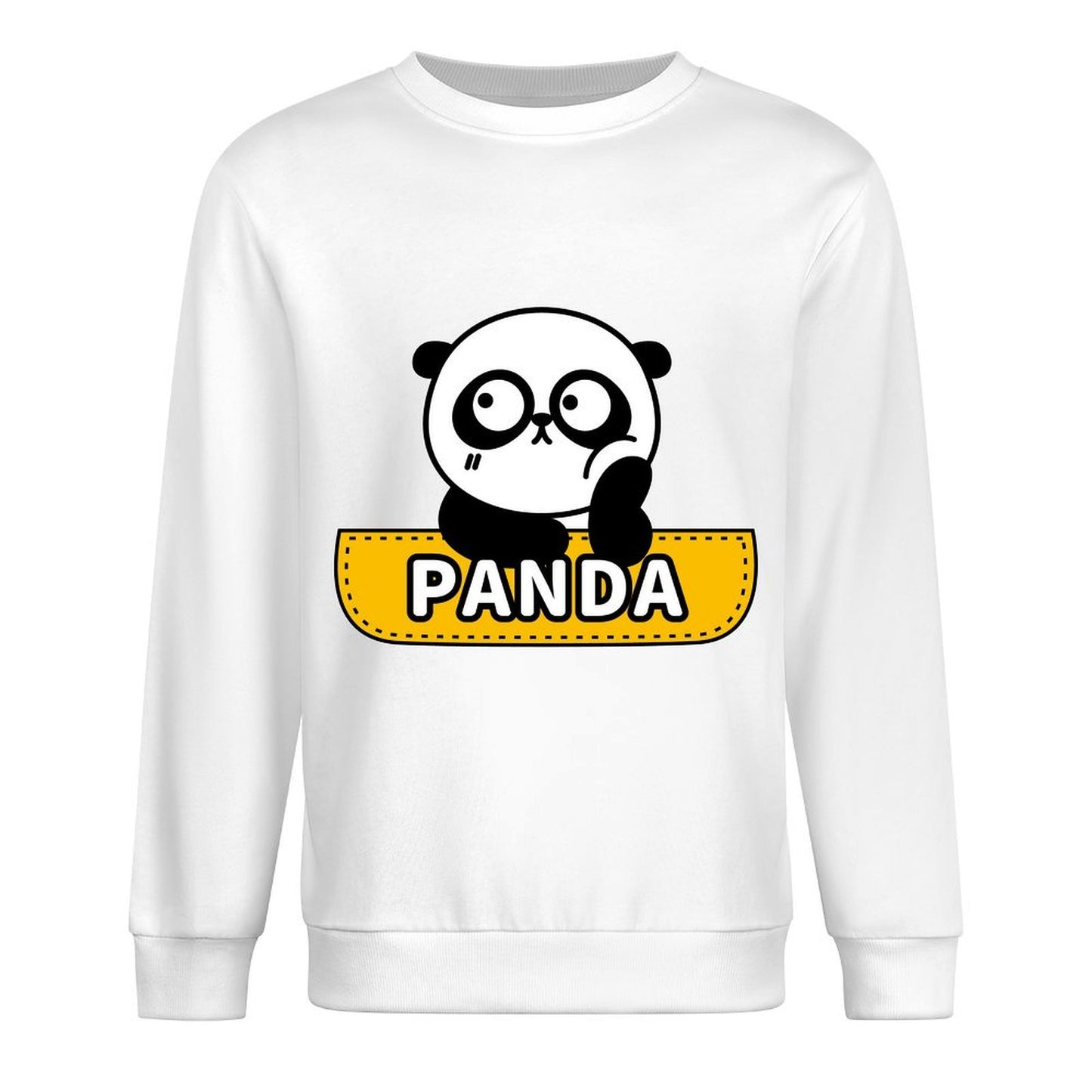 Front Patterned Long Sleeve TopSoftFeel ClassicFit