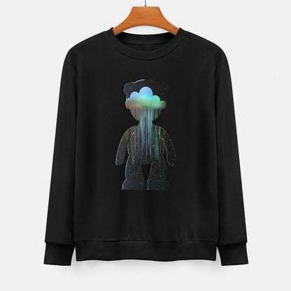 IPIB 250g Crew Neck Long Sleeve Sweatshirt Front GraphicCrew Neck Long Sleeve Sweatshirt6000136-2
