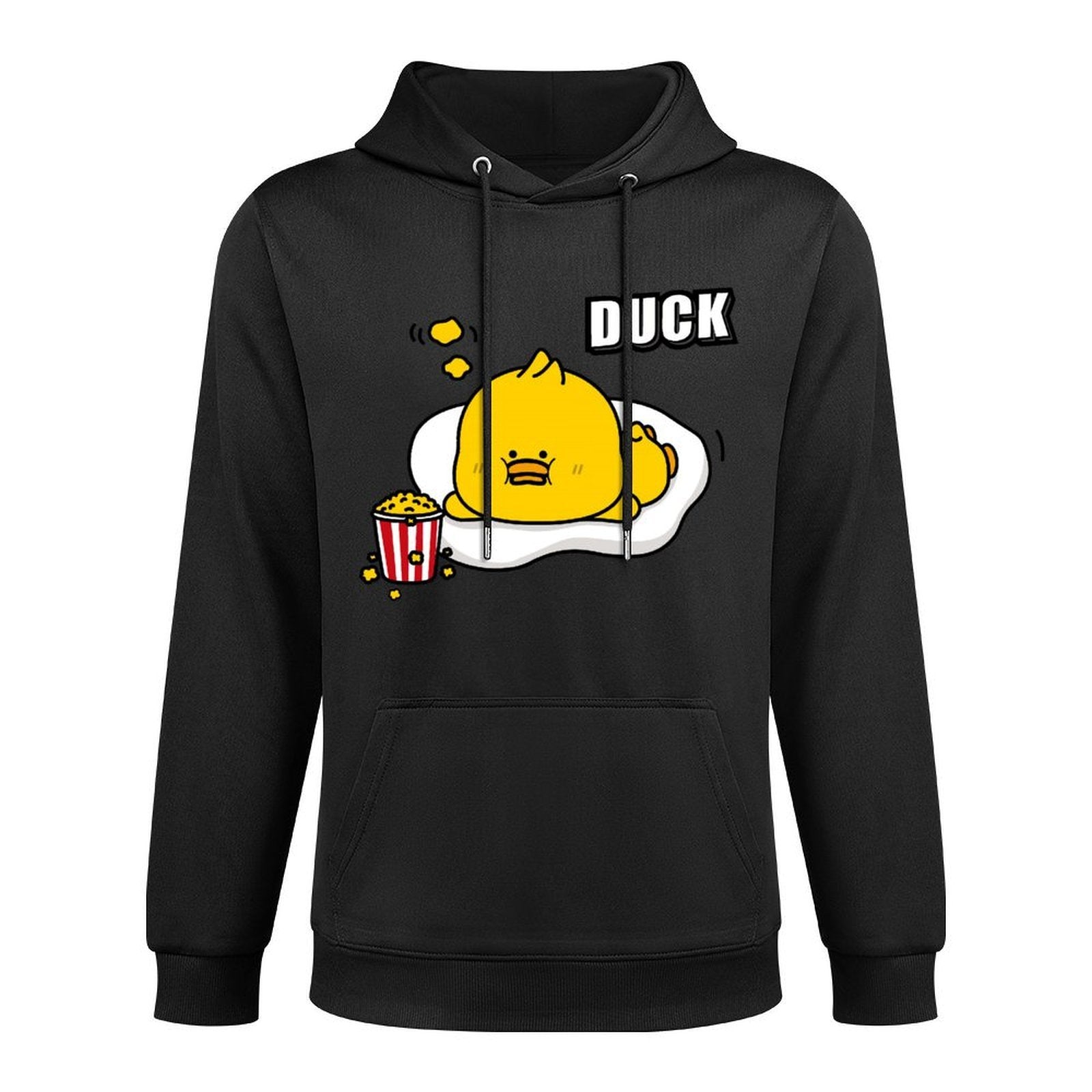 Smooth Feel Wrinkle-Free Front Graphic Hoodies