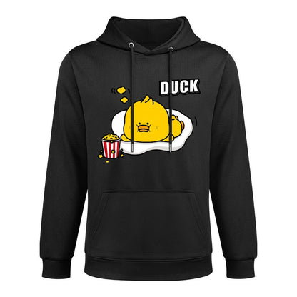 Smooth Feel Wrinkle-Free Front Graphic Hoodies