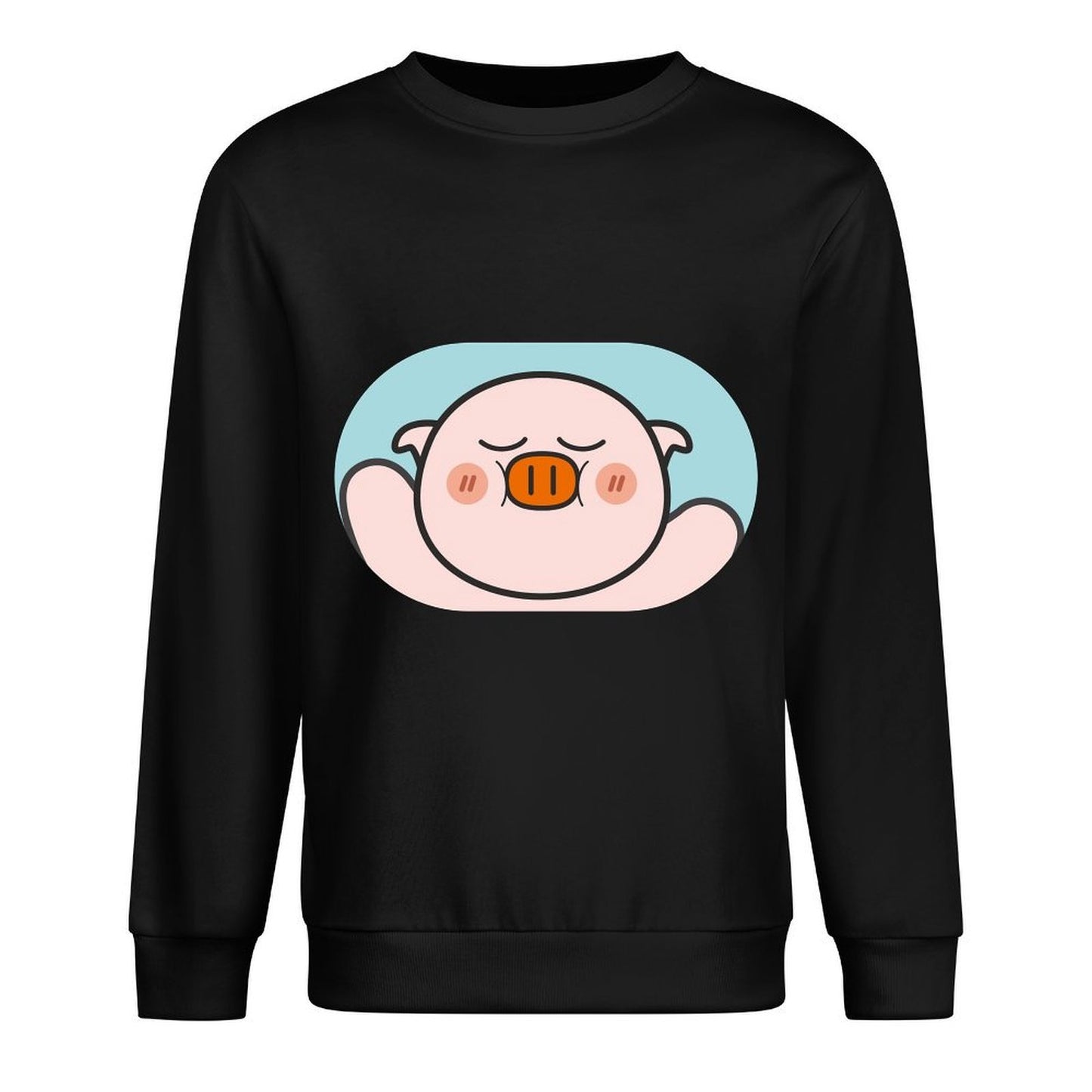 Front Patterned Long Sleeve TopOutdoor Neutral