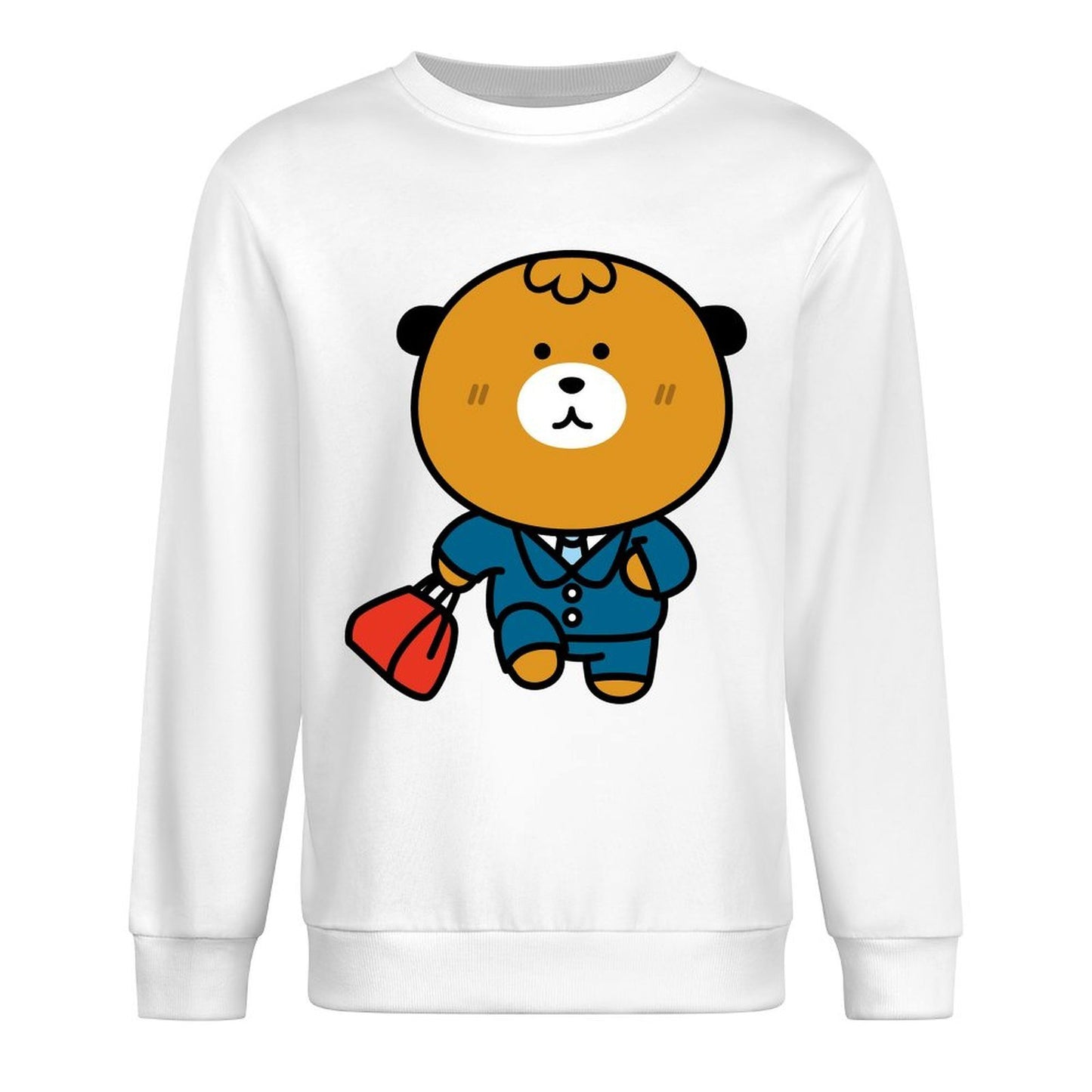 IPBR 250g Crew Neck Long Sleeve Sweatshirt Front GraphicCrew Neck Long Sleeve Sweatshirt4000220