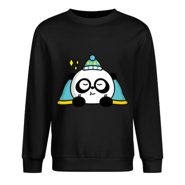 Front Patterned Long Sleeve TopSignature Oversized