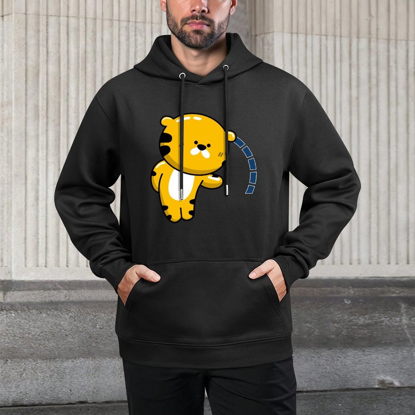 SimpleFit 100% Cotton Front Graphic Hoodies