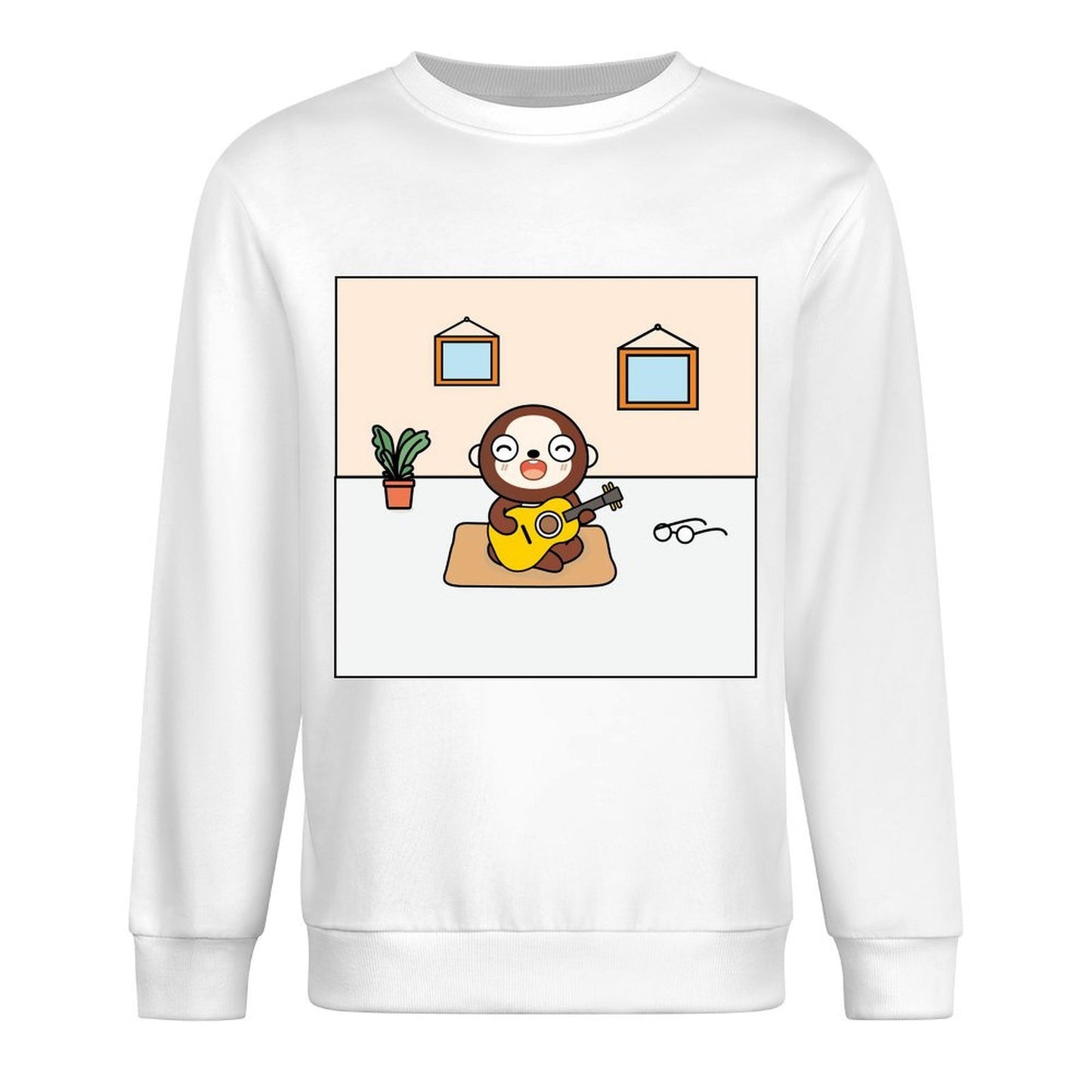 Front Patterned Long Sleeve TopPure ActiveWear