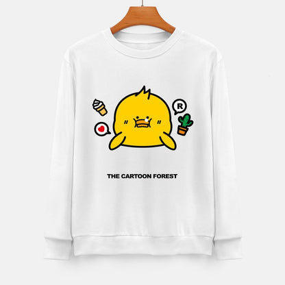 Front Patterned Long Sleeve TopMinimal StreetFit