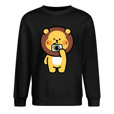 Front Patterned Long Sleeve TopCleanCut Unisex