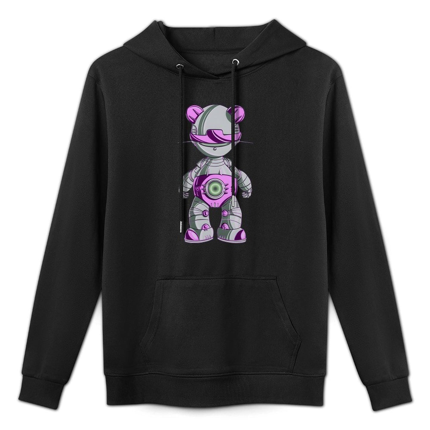 Hoodie Front PatternVintage Shrink-Resistant