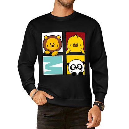 Front Patterned Long Sleeve TopPure Studio