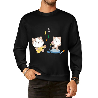 Front Patterned Long Sleeve TopBasic Breathable