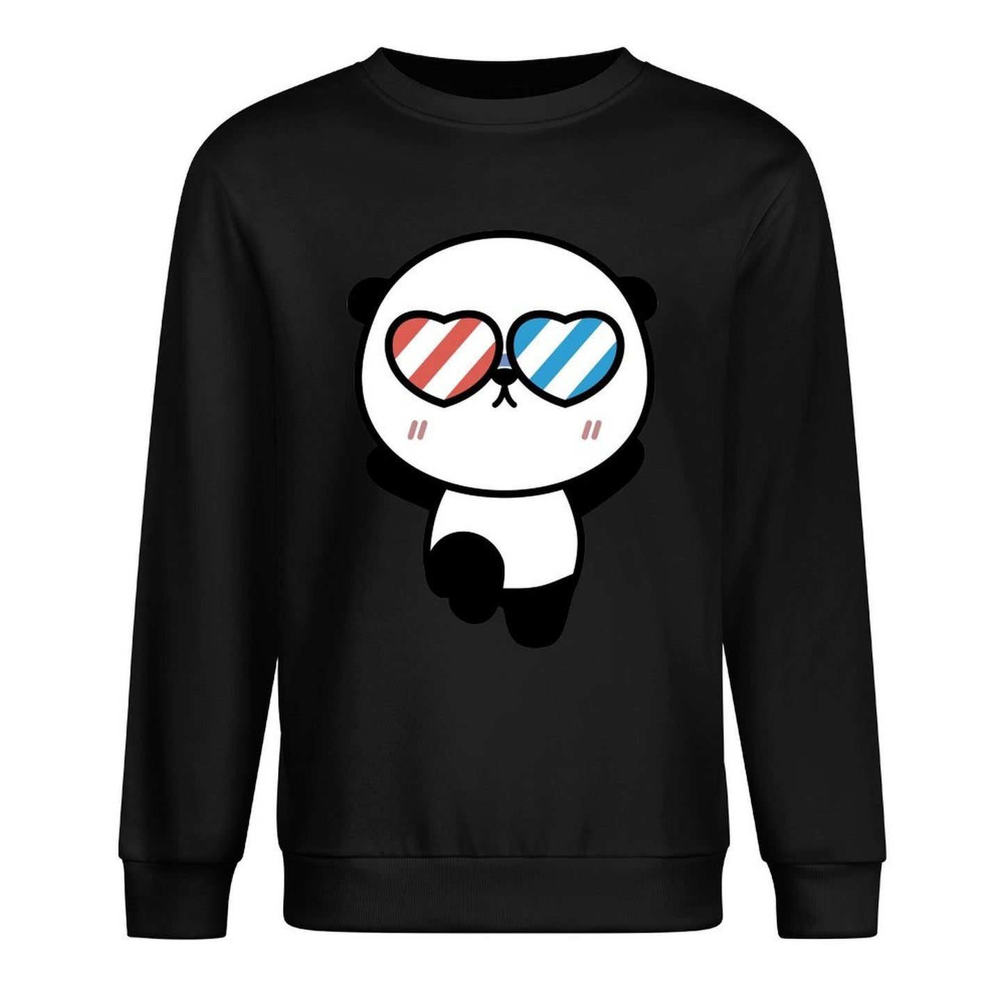 Front Patterned Long Sleeve TopLifestyle Double-Stitched