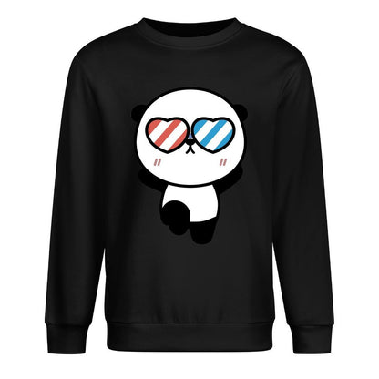 Front Patterned Long Sleeve TopLifestyle Double-Stitched