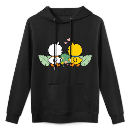 Logo-Ready Eco-Conscious Front Graphic Hoodies