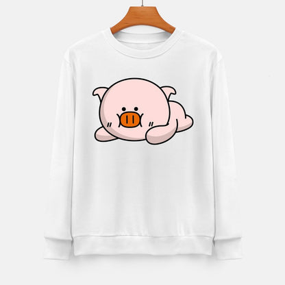 Front Patterned Long Sleeve TopStreetLine Natural