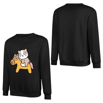 IPBR 250g Crew Neck Long Sleeve Sweatshirt Front GraphicCrew Neck Long Sleeve Sweatshirt4000725