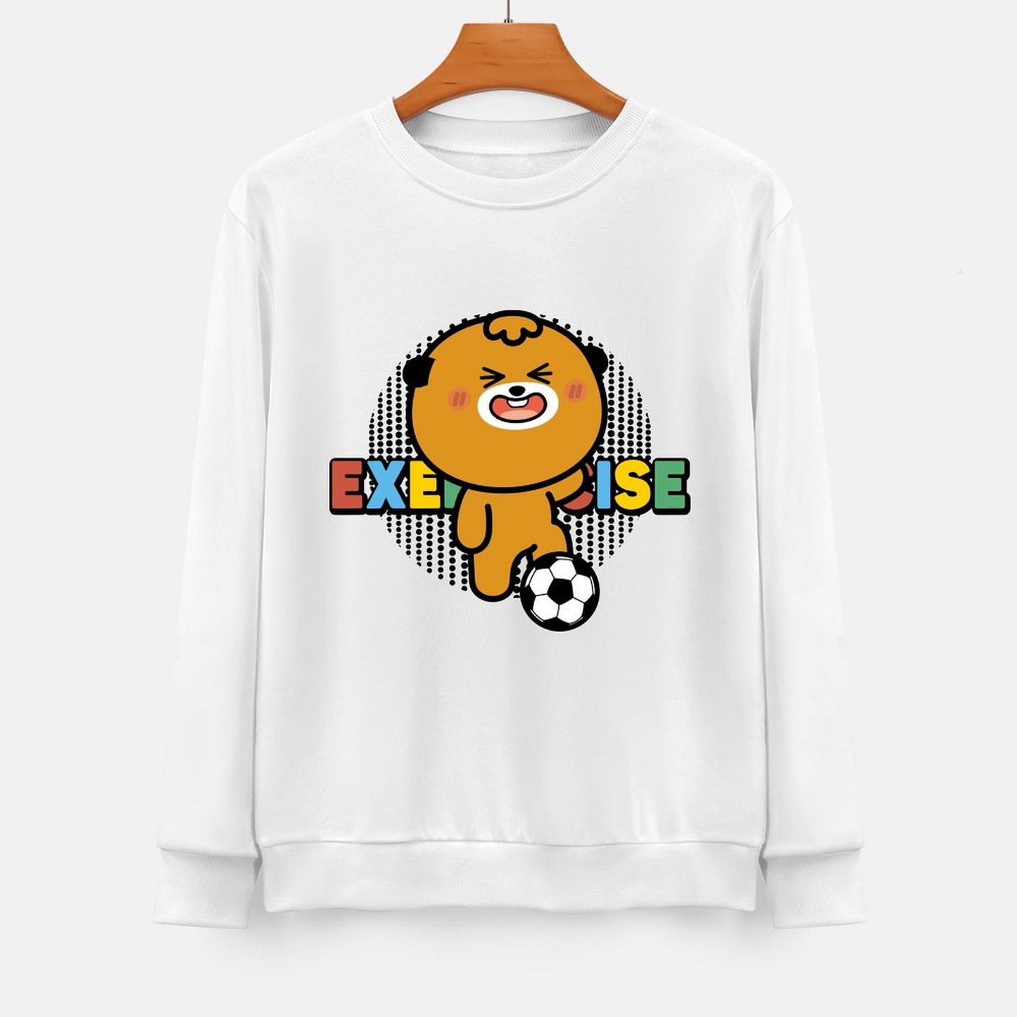 Front Patterned Long Sleeve TopComfortSeries Design-Your-Own